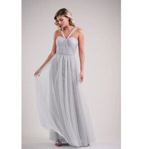 BELSOIE Romantic Halter Neckline Soft Tulle Bridesmaid Dress  Z82